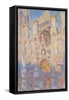 Rouen Cathedral, Effects of Sunlight, Sunset, 1892-Claude Monet-Framed Stretched Canvas