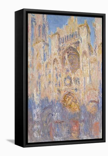 Rouen Cathedral, Effects of Sunlight, Sunset, 1892-Claude Monet-Framed Stretched Canvas
