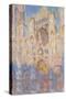 Rouen Cathedral, Effects of Sunlight, Sunset, 1892-Claude Monet-Stretched Canvas
