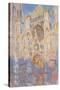 Rouen Cathedral, Effects of Sunlight, Sunset, 1892-Claude Monet-Stretched Canvas