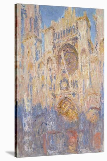 Rouen Cathedral, Effects of Sunlight, Sunset, 1892-Claude Monet-Stretched Canvas