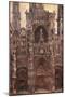 Rouen Cathedral, Evening Effect, Harmony in Brown-Claude Monet-Mounted Art Print