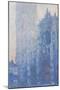 Rouen Cathedral Fa§Ade and Tour D'albane (Morning Effect) by Claude Monet-Claude Monet-Mounted Premium Giclee Print