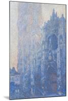 Rouen Cathedral Fa§Ade and Tour D'albane (Morning Effect) by Claude Monet-Claude Monet-Mounted Giclee Print