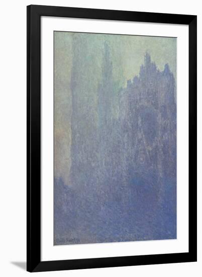 Rouen Cathedral, Foggy Weather, 1894-Claude Monet-Framed Giclee Print