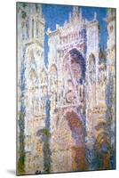 Rouen Cathedral, Harmony in Blue and Gold, 1894-Claude Monet-Mounted Giclee Print