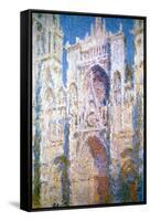 Rouen Cathedral, Harmony in Blue and Gold, 1894-Claude Monet-Framed Stretched Canvas