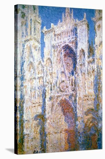 Rouen Cathedral, Harmony in Blue and Gold, 1894-Claude Monet-Stretched Canvas