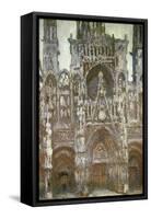 Rouen Cathedral (Harmony in Brown), 1892-Claude Monet-Framed Stretched Canvas