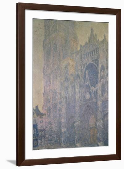 Rouen Cathedral, Harmony in White, Morning Light, 1894-Claude Monet-Framed Giclee Print