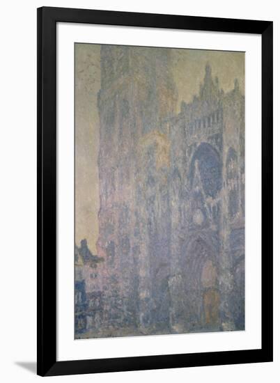 Rouen Cathedral, Harmony in White, Morning Light, 1894-Claude Monet-Framed Giclee Print