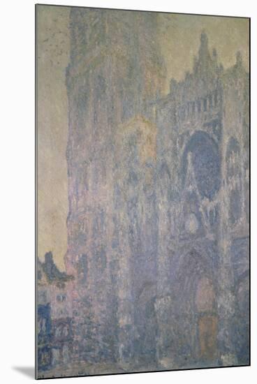 Rouen Cathedral, Harmony in White, Morning Light, 1894-Claude Monet-Mounted Giclee Print