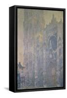 Rouen Cathedral, Harmony in White, Morning Light, 1894-Claude Monet-Framed Stretched Canvas