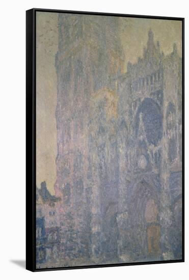 Rouen Cathedral, Harmony in White, Morning Light, 1894-Claude Monet-Framed Stretched Canvas