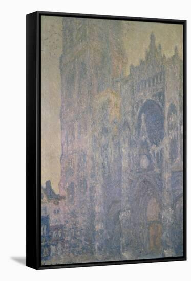 Rouen Cathedral, Harmony in White, Morning Light, 1894-Claude Monet-Framed Stretched Canvas