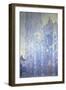 Rouen Cathedral, Harmony in White, Morning Light (Harmonie Blanche), 1893-Claude Monet-Framed Giclee Print