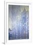 Rouen Cathedral, Harmony in White, Morning Light (Harmonie Blanche), 1893-Claude Monet-Framed Giclee Print