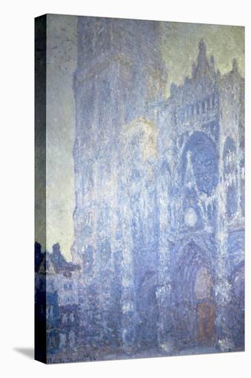 Rouen Cathedral, Harmony in White, Morning Light (Harmonie Blanche), 1893-Claude Monet-Stretched Canvas