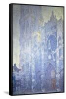 Rouen Cathedral, Harmony in White, Morning Light (Harmonie Blanche), 1893-Claude Monet-Framed Stretched Canvas