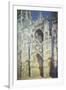 Rouen Cathedral in Full Sunlight, 1893-Claude Monet-Framed Giclee Print