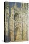 Rouen Cathedral in Full Sunlight: Harmony in Blue and Gold, 1894-Claude Monet-Stretched Canvas