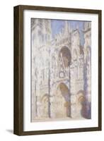 Rouen Cathedral in the Afternoon (The Gate in Full Sun), 1892-94-Claude Monet-Framed Giclee Print