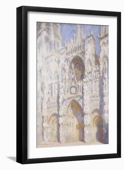 Rouen Cathedral in the Afternoon (The Gate in Full Sun), 1892-94-Claude Monet-Framed Giclee Print