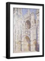 Rouen Cathedral in the Afternoon (The Gate in Full Sun), 1892-94-Claude Monet-Framed Giclee Print