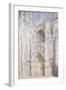 Rouen Cathedral in the Afternoon (The Gate in Full Sun), 1892-94-Claude Monet-Framed Giclee Print