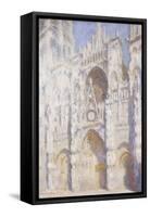 Rouen Cathedral in the Afternoon (The Gate in Full Sun), 1892-94-Claude Monet-Framed Stretched Canvas