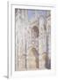 Rouen Cathedral in the Afternoon (The Gate in Full Sun), 1892-94-Claude Monet-Framed Premium Giclee Print