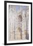 Rouen Cathedral in the Afternoon (The Gate in Full Sun), 1892-94-Claude Monet-Framed Premium Giclee Print
