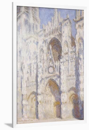 Rouen Cathedral in the Afternoon (The Gate in Full Sun), 1892-94-Claude Monet-Framed Giclee Print