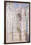 Rouen Cathedral in the Afternoon (The Gate in Full Sun), 1892-94-Claude Monet-Framed Giclee Print