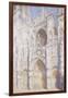 Rouen Cathedral in the Afternoon (The Gate in Full Sun), 1892-94-Claude Monet-Framed Giclee Print