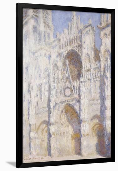 Rouen Cathedral in the Afternoon (The Gate in Full Sun), 1892-94-Claude Monet-Framed Giclee Print