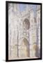 Rouen Cathedral in the Afternoon (The Gate in Full Sun), 1892-94-Claude Monet-Framed Giclee Print