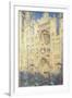 Rouen Cathedral in the Afternoon-Claude Monet-Framed Giclee Print