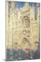 Rouen Cathedral in the Afternoon-Claude Monet-Mounted Giclee Print