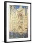 Rouen Cathedral in the Afternoon-Claude Monet-Framed Giclee Print