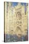 Rouen Cathedral in the Afternoon-Claude Monet-Stretched Canvas