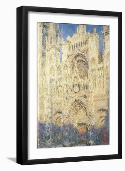 Rouen Cathedral in the Afternoon-Claude Monet-Framed Giclee Print