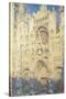 Rouen Cathedral in the Afternoon-Claude Monet-Stretched Canvas