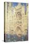 Rouen Cathedral in the Afternoon-Claude Monet-Stretched Canvas