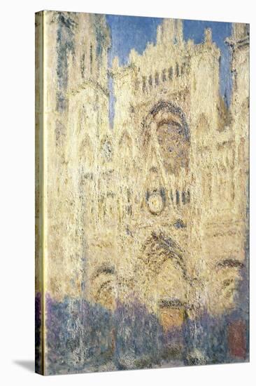 Rouen Cathedral in the Afternoon-Claude Monet-Stretched Canvas