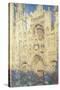 Rouen Cathedral in the Afternoon-Claude Monet-Stretched Canvas