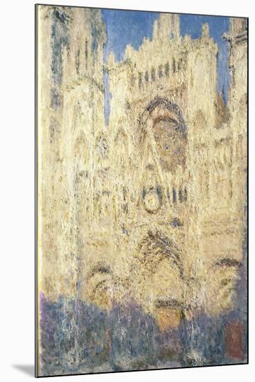 Rouen Cathedral in the Afternoon-Claude Monet-Mounted Premium Giclee Print