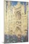 Rouen Cathedral in the Afternoon-Claude Monet-Mounted Premium Giclee Print