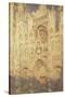 Rouen Cathedral in the Evening-Claude Monet-Stretched Canvas