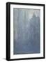 Rouen Cathedral in the Fog, 1894-Eugène Boudin-Framed Giclee Print